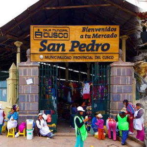 El Mercado Central de San Pedro en Cusco El Mercado Central de San Pedro en Cusco
