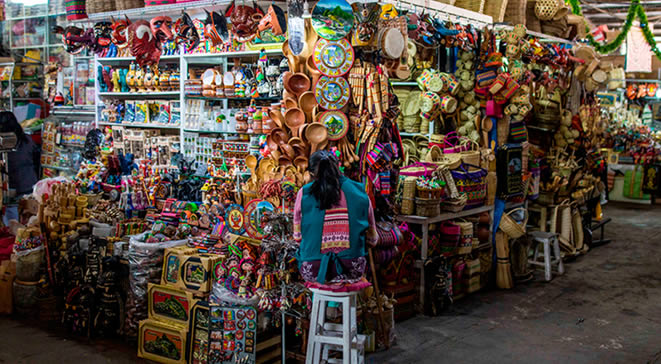 El Mercado Central de San Pedro en Cusco