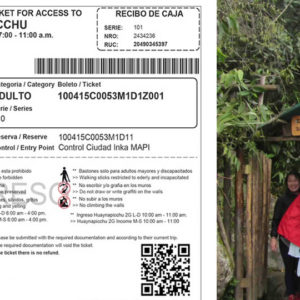 Tipos de Boleto a Machu Picchu Tipos de Boleto a Machu Picchu