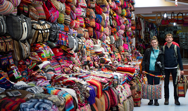 El Mercado de Pisac en el Valle Sagrado