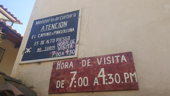 Visitar sin Boleto Turístico en un día en Ollantaytambo
