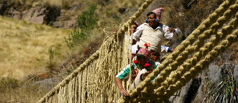 Puente Inca Queswachaca Perú