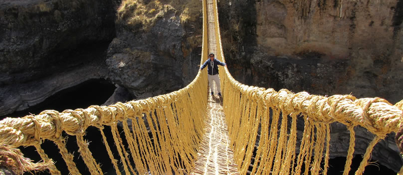 Puente Inca Queswachaca Perú